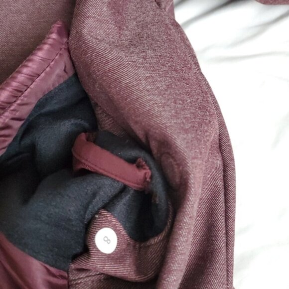 Lululemon Burgundy Short Jacket - Picture 9 of 10